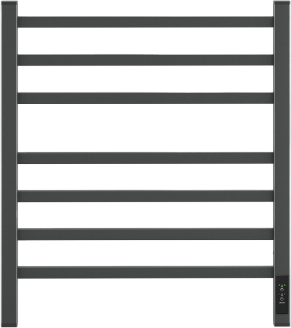 Полотенцесушитель электрический Point Вега PN71856GB 50х60, графит блеск