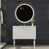 Мебель для ванной комнаты Sanvit Эмми 3Д 90 белая