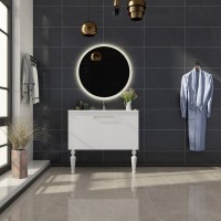 Мебель для ванной комнаты Sanvit Эмми 3Д 90 белая