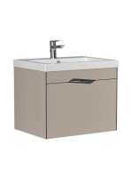 Тумба с раковиной Velvex Krona 60 серый камень Тумба с раковиной Velvex Krona 60 серый камень