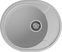 Мойка кухонная GranFest Urban 857L серая