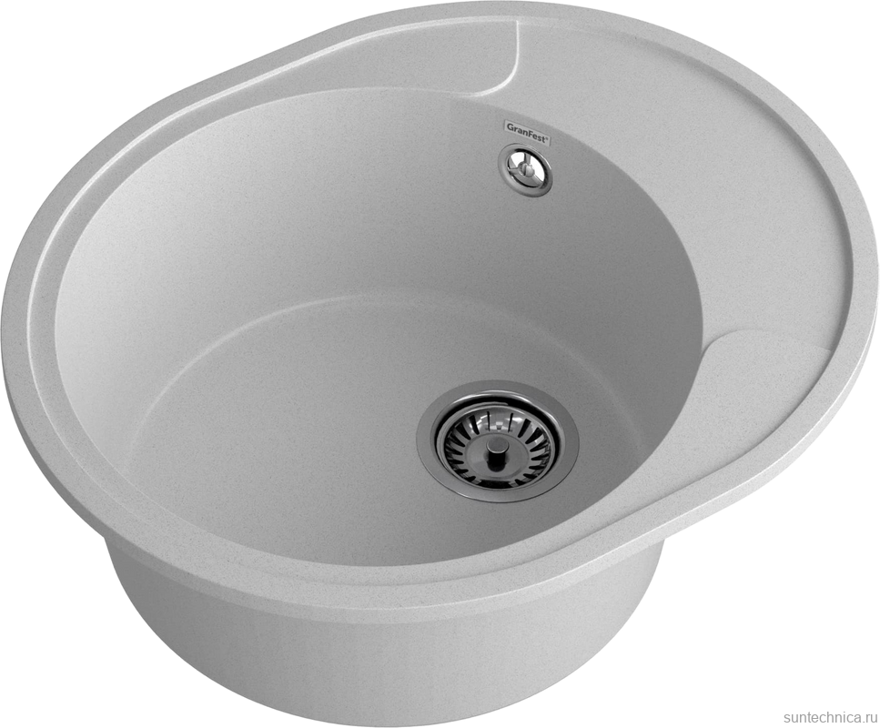 Мойка кухонная GranFest Urban 857L серая