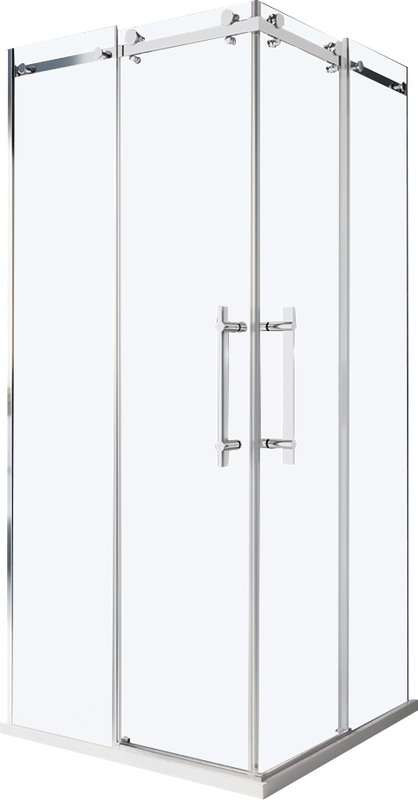 Душевой уголок BelBagno Marino -AH-2-100/80-C-CR профиль хром