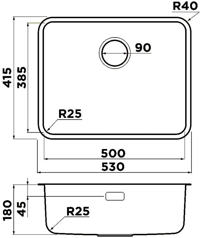 Мойка кухонная Omoikiri Omi 53-U/I Ultra-LG светлое золото