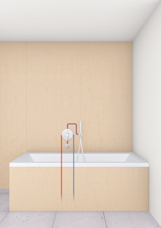 Излив Grohe Eurosmart Cosmopolitan 13261000, для ванны