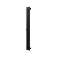 Полотенцесушитель электрический Grota Corsa K N RAL9005 EL 13х150, с крючками, матовый черный