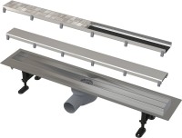Душевой трап (лоток) AlcaPlast APZ13-DOUBLE9-950 с решеткой и опорами, 95 см