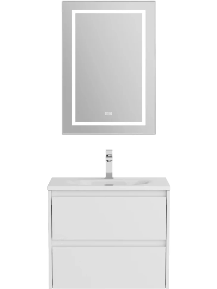 Тумба с раковиной BelBagno Kraft 39 70 bianco opaco, раковина BB-8099-3-70
