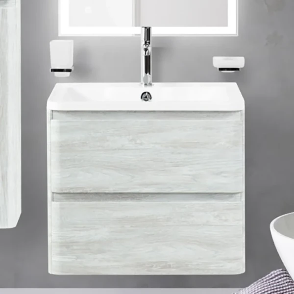 Тумба под раковину BelBagno Albano 70 подвесная, rovere vintage bianco