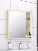 Зеркало-шкаф Runo Эко 60, какао