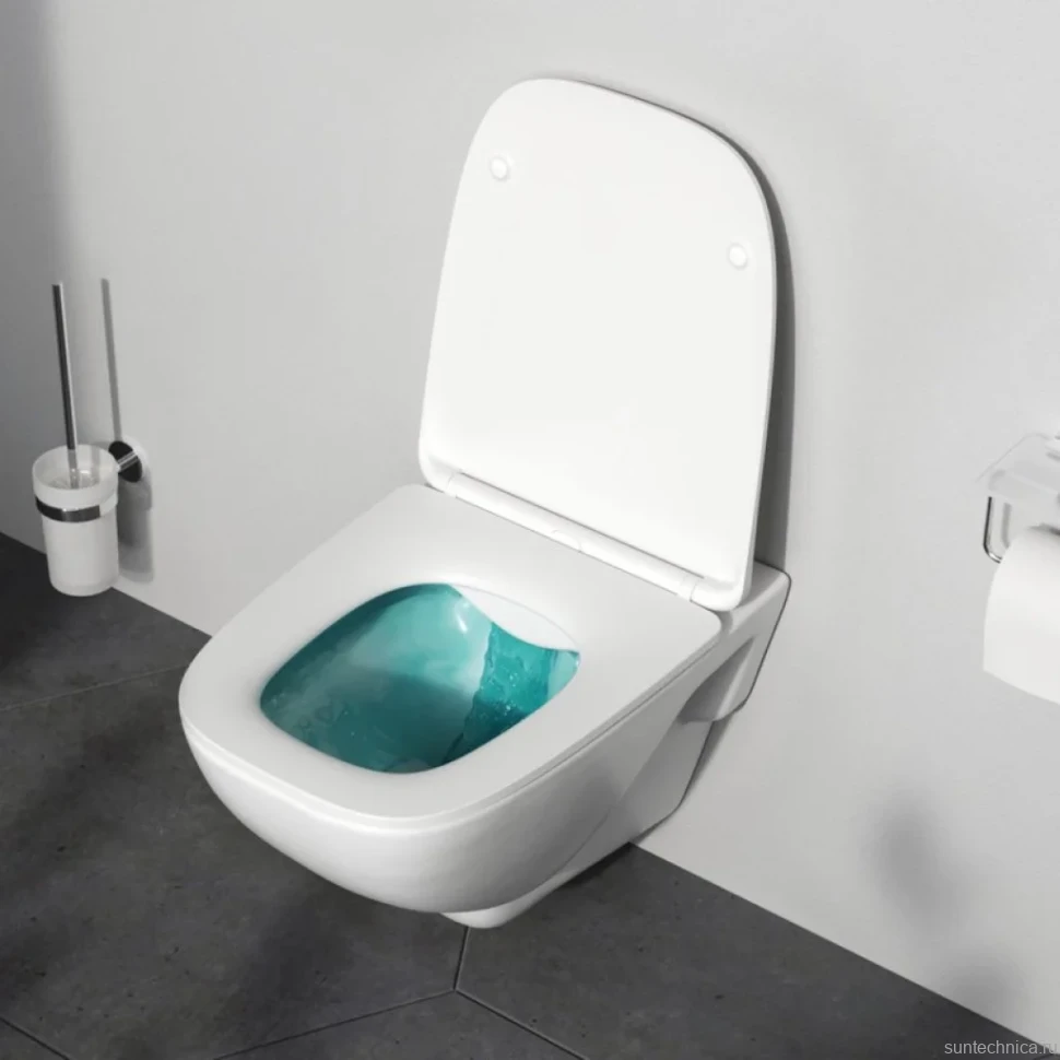 Унитаз подвесной AM.PM X-Joy C851701SC безободковый, с миролифтом