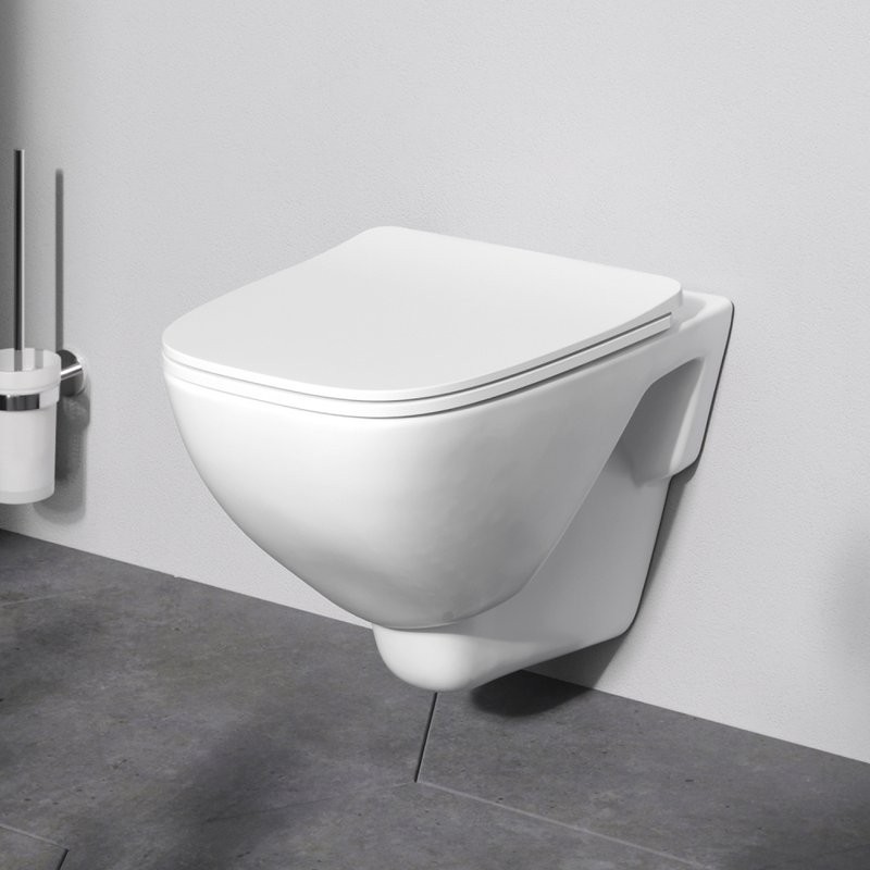 Унитаз подвесной AM.PM X-Joy C851701SC безободковый, с миролифтом