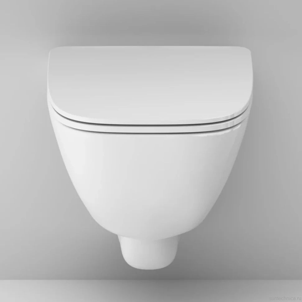 Унитаз подвесной AM.PM X-Joy C851701SC безободковый, с миролифтом
