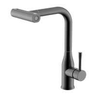 Смеситель для кухни с мультифункциональным изливом Splenka S206.49.09, графит Смеситель для кухни с мультифункциональным изливом Splenka S206.49.09, графит