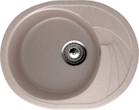 Мойка кухонная Ulgran U-403 302 песочная + дозатор U-02 песочный Мойка кухонная Ulgran U-403 302 песочная + дозатор U-02 песочный