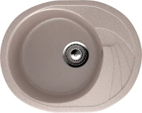 Мойка кухонная Ulgran U-403 302 песочная + дозатор U-02 песочный Мойка кухонная Ulgran U-403 302 песочная + дозатор U-02 песочный