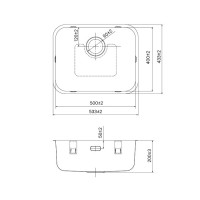 Мойка кухонная IDDIS Mate MAT53GMi77 графит Мойка кухонная IDDIS Mate MAT53GMi77 графит
