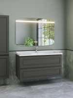 Мебель для ванной комнаты Caprigo Wales 120 графит