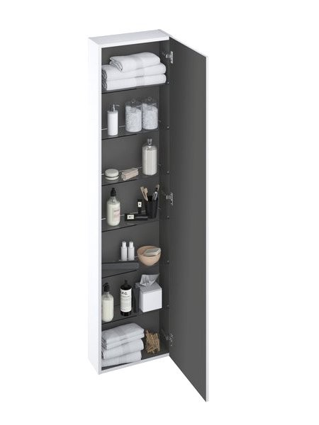 Шкаф-пенал для ванной Ravak Comfort SB 40 L/R глянцевый белый