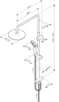 Душевой комплект AM.PM Gem 14