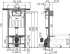 Комплект Унитаз подвесной Duravit ME by Starck 2530090000 + Система инсталляции для унитазов AlcaPlast Jadromodul AM102/1120 с кнопкой и шумоизоляцией