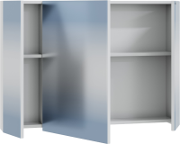 Мебель для ванной комнаты СаНта Марс 29 L под стиральную машину, напольная, 1 дверца, янтарная