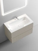 Мебель для ванной комнаты Sancos Snob T 80 см, beige soft