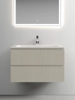 Мебель для ванной комнаты Sancos Snob T 80 см, beige soft
