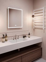 Зеркало Terminus Ното 70х60 с подсветкой, с антизапотевателем