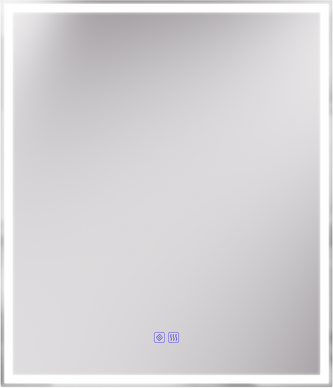 Зеркало Terminus Ното 70х60 с подсветкой, с антизапотевателем