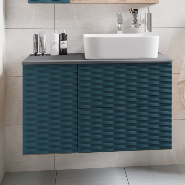 Тумба с раковиной Grossman Альба 80 веллингтон, бриз