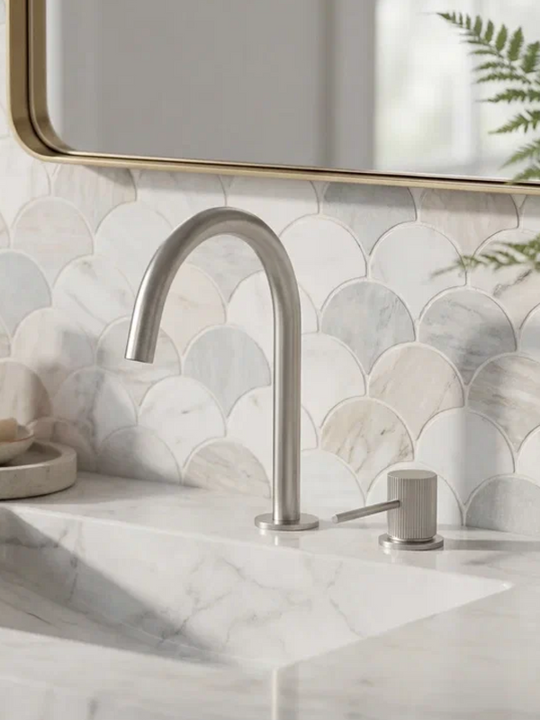 Смеситель для раковины AltroBagno Биланча 010901Ni никель