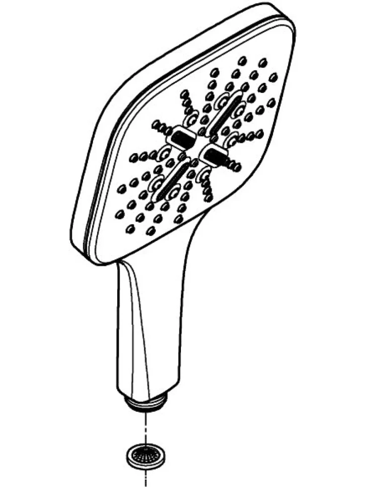 Душевая лейка Grohe Rainshower SmartActive 26582000