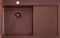 Мойка кухонная Seaman Eco Marino SMV-780R amethyst Мойка кухонная Seaman Eco Marino SMV-780R amethyst