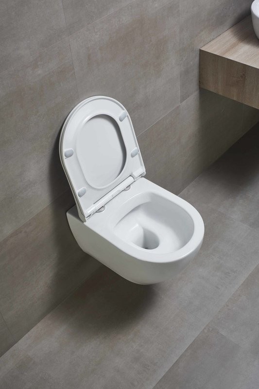Комплект Унитаз подвесной beWash Bogen 88303201 с сиденьем микролифт белый + Инсталляция Jacob Delafon + Кнопка E4316-CP хром глянцевый