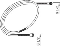 Комплект для ванной Ideal Standard Alpha BD003AA С ВНУТРЕННЕЙ ЧАСТЬЮ
