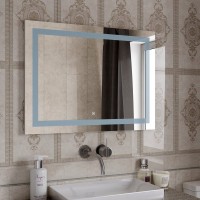 Зеркало CONTINENT Rimini 90х80 с подсветкой Зеркало CONTINENT Rimini 90х80 с подсветкой