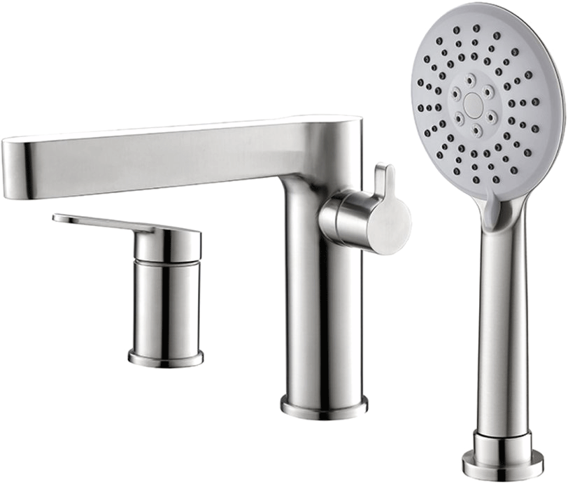 Смеситель на борт ванны BelBagno Delta DEL-BVD3-IN
