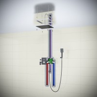 Душевой комплект Timo Selene SX-2039/03SM черный