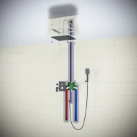 Душевой комплект Timo Selene SX-2039/03SM черный