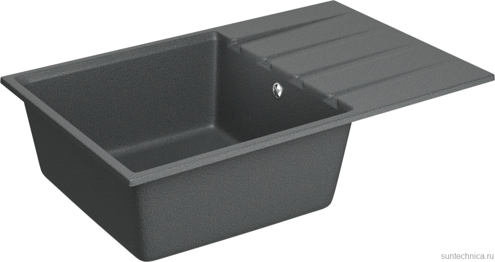 Мойка кухонная Domaci Парма 76-225 антрацит