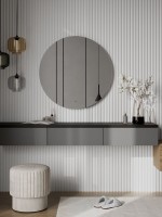 Зеркало круглое CONTINENT Ledh Ajour 100 см, сенсорное, с подсветкой