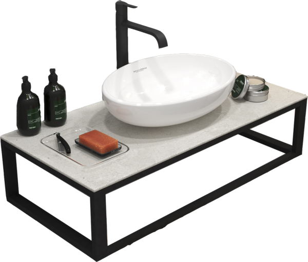 Столешница с раковиной 1MarKa Loft 100