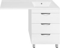 Мебель для ванной комнаты Style Line Жасмин 60 Люкс Plus белая, для стиральной машины R