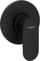 Встраиваемый смеситель для душа и ванны Hansgrohe Rebris S 72648670 С ВНУТРЕННЕЙ ЧАСТЬЮ, черный матовый