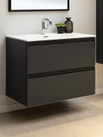 Тумба под раковину без столешницы Allen Brau Eclipse 2.0 80 матовый антрацит