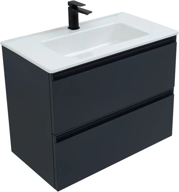 Тумба под раковину без столешницы Allen Brau Eclipse 2.0 80 матовый антрацит