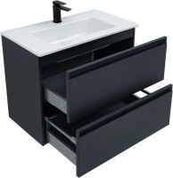 Тумба под раковину без столешницы Allen Brau Eclipse 2.0 80 матовый антрацит