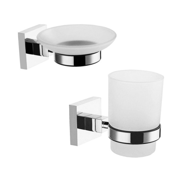 Набор Стакан Fixsen Metra 11106 + Мыльница 11108