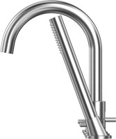 Смеситель на борт ванны WHITECROSS Y Y1232NIB С ВНУТРЕННЕЙ ЧАСТЬЮ, брашированный никель